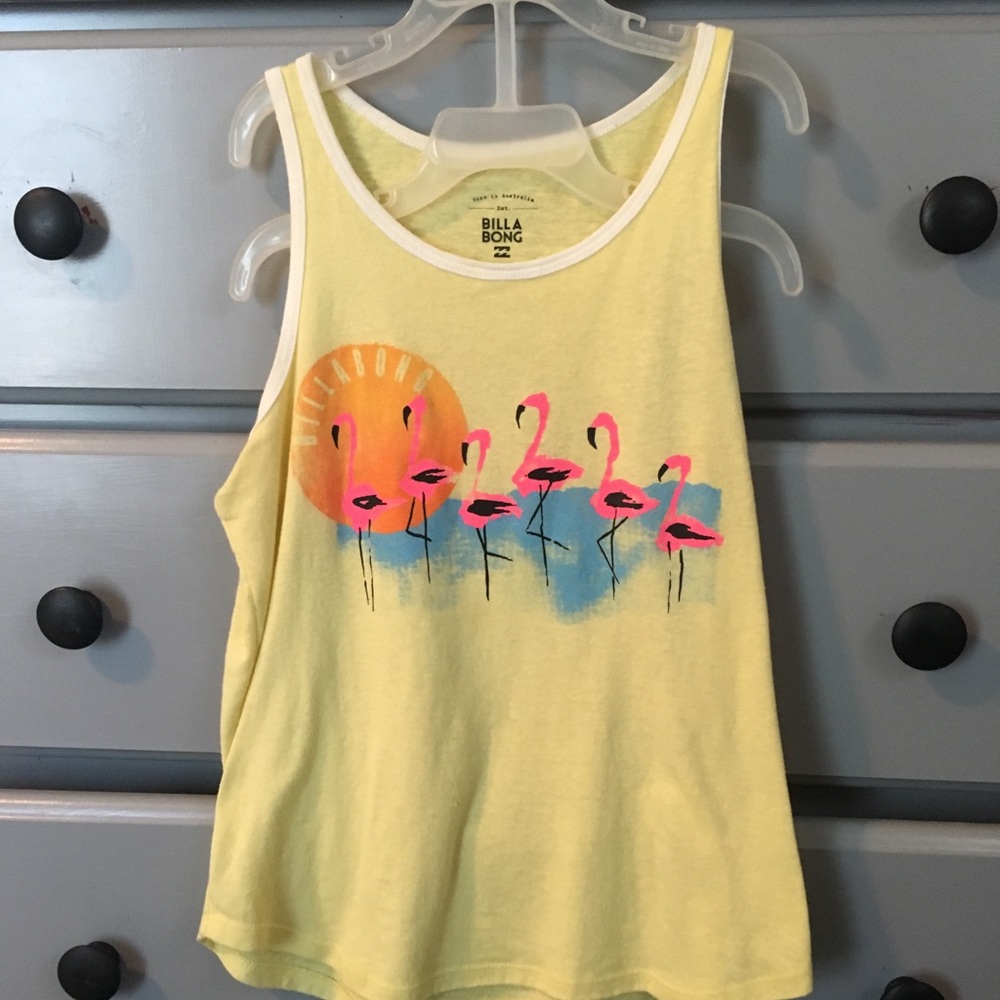 Yellow tank top